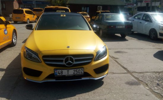 Muğla/Dalaman Havalimanı Taksi Kooperatifi Mercedes C 200 D