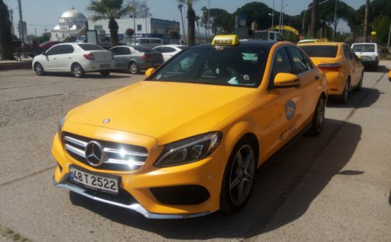 Muğla/Dalaman Havalimanı Taksi Kooperatifi Mercedes C 200 D