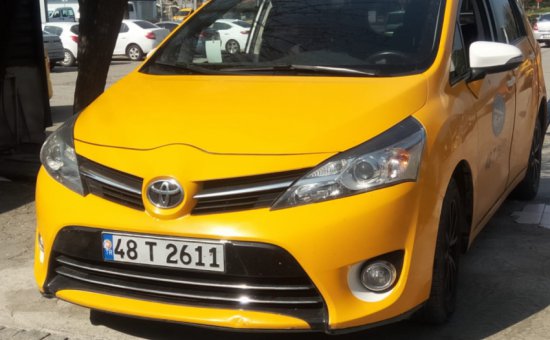 Muğla/Dalaman Havalimanı Taksi Kooperatifi Toyota Verso