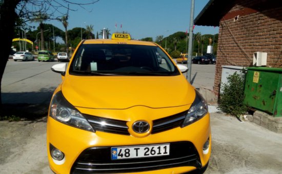 Muğla/Dalaman Havalimanı Taksi Kooperatifi Toyota Verso